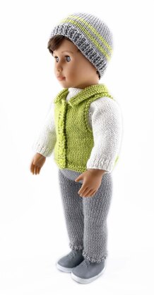 Liam outfit to fit 18" dolls 19130