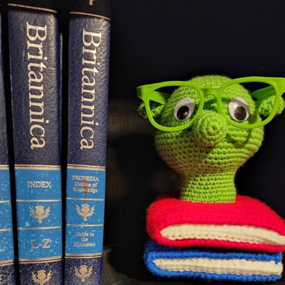 Bookworm Eyeglass Holder