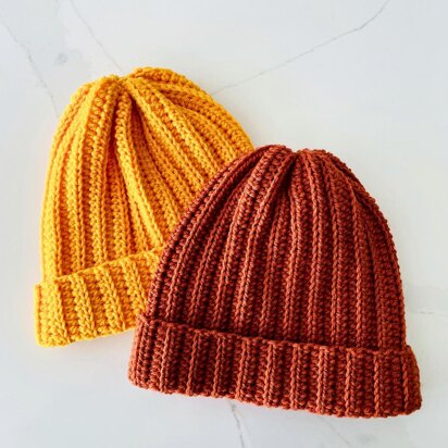 Easy Classic Ribbed Beanie