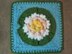 Water Lily Afghan Square