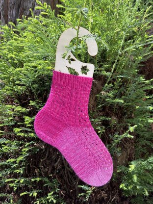 Cherry Plum Socks