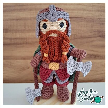 Gimli, son of Glóin from Lord of the Rings