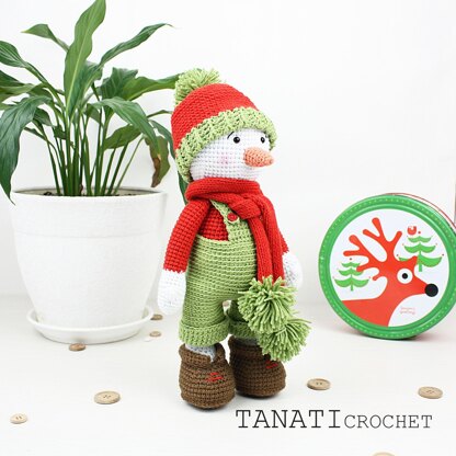 Snowman crochet pattern