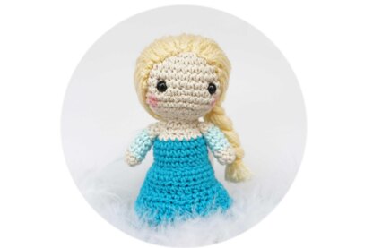 Elsa amigurumi crochet pattern