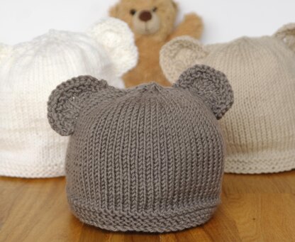 Easy Baby Hat with Ears