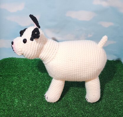 French Bulldog Amigurumi