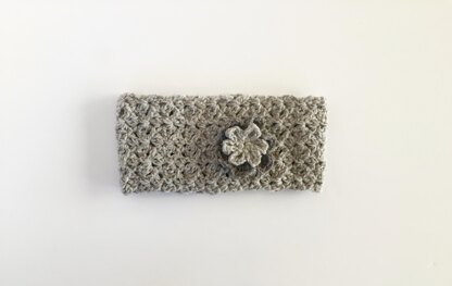 Ear Warmer with flower