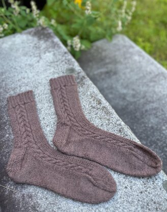 Lynx Moon Socks