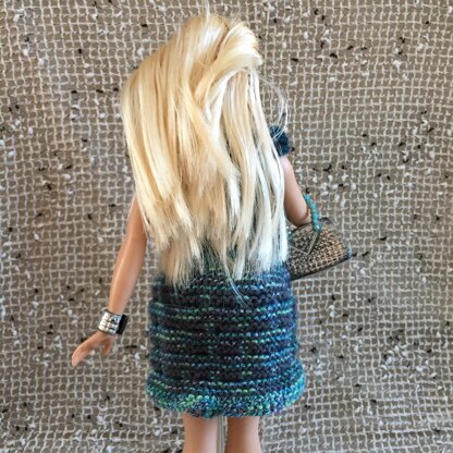 Curvy Barbie Faux Plaid Skirt