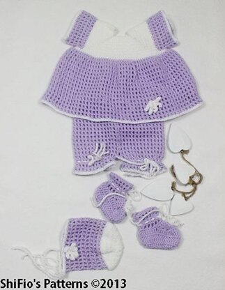 Folet Angel Baby Crochet Pattern #119