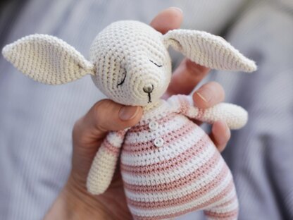 Two Baby Bunny Amigurumi