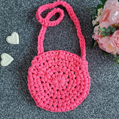 Crochet Round Boho Bag Pattern