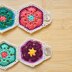 African Flower Curtain Ties