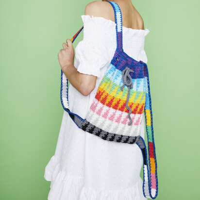 Paintbox Yarns Graphic Backpack (Free)
