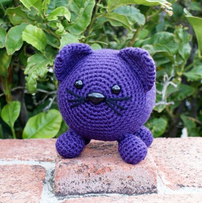 Roly Poly Kitty Amigurumi