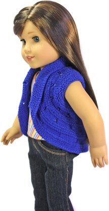 Ellipse Vest for 18 inch Dolls