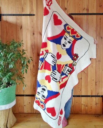 Queen of Hearts Blanket