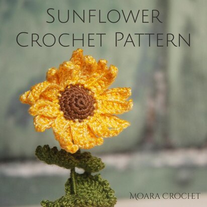 Sunflower Crochet Pattern