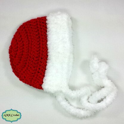 Newborn Mrs. Claus Hat and Skirt