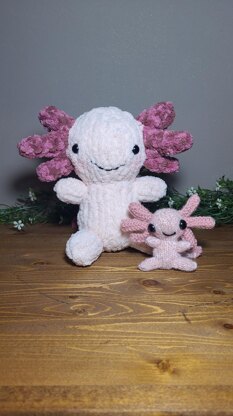 Knit Axolotl
