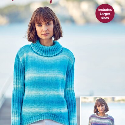 Sweaters in Hayfield Spirit DK - 8264 - Downloadable PDF