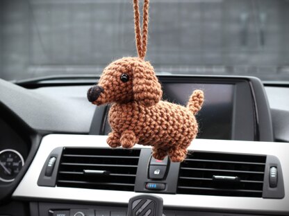 Dachshund Car Charm