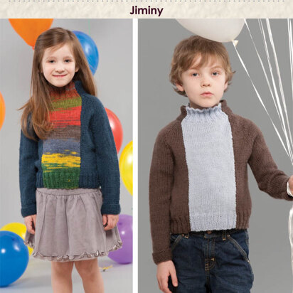 Jiminy Pullover in Classic Elite Yarns Liberty Wool Solids - Downloadable PDF