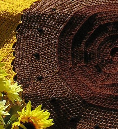 Stunning Sunflower Afghan