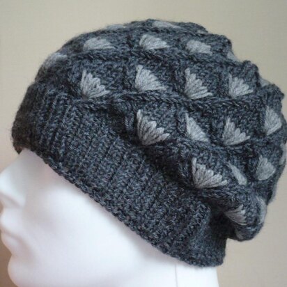 Tuft after tuft hat - knitting pattern