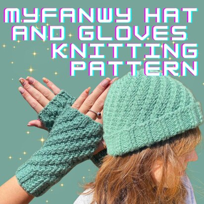 Myfanwy Hat and Gloves