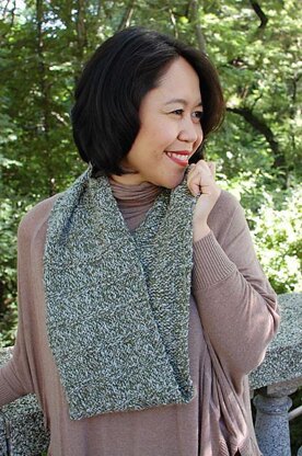 Guatemalan Handwoven Bamboo Chenille Infinity Scarf