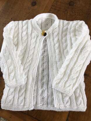 Lockdown little girls cardigan