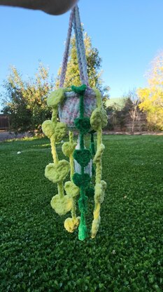 Hanging String of Hearts