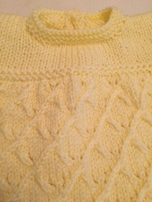 Angel Top, Cardigan, Bonnet & Blanket in King Cole DK - 4689 - Downloadable PDF