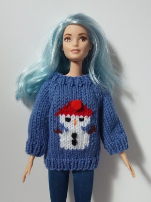 Barbie's Christmas Sweaters