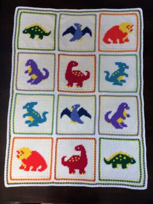 Dinosaur blanket