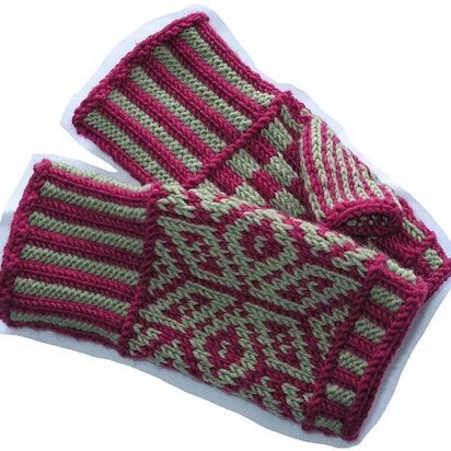 Fairisle Hand Warmers