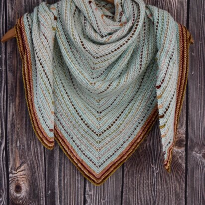 A Little Bit More Shawl