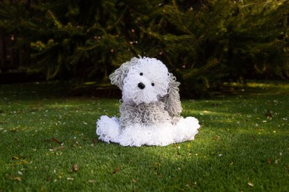 Old English Sheepdog in Deramores Studio Baby Soft DK - Downloadable PDF