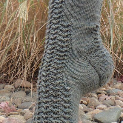 Crocodile Scales Socks