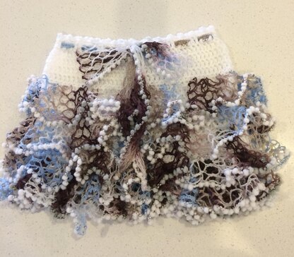 Child's Crochet Ruffle Skirt 9months - 5yrs