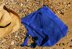 Blue Mesh Tote Bag