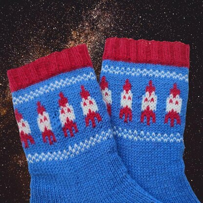 Blast Off Socks