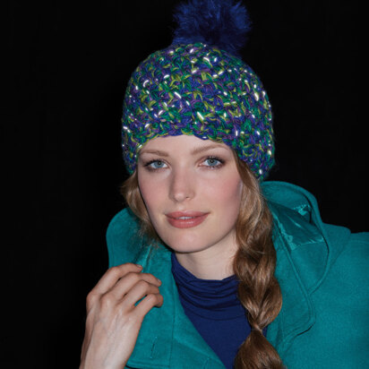 Crocheted Hat in Schachenmayr Lumio Color - Downloadable PDF