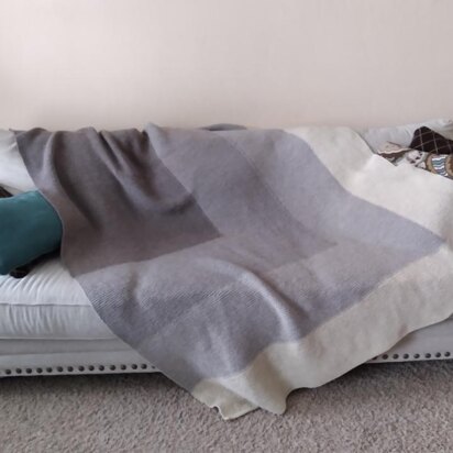 Rectangles Fade - knitting pattern