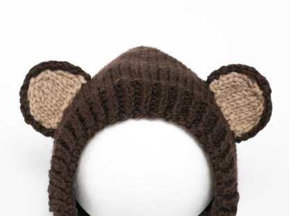 Bear Ears Pixie Bonnet