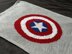 Captain America Baby Blanket