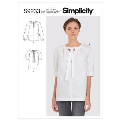 Simplicity Misses' Tops S9233 - Sewing Pattern