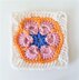 African Flower Granny Squares