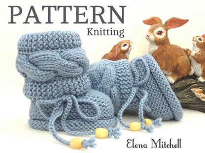 Knitting PATTERN Baby Shoes Baby Uggs Eric